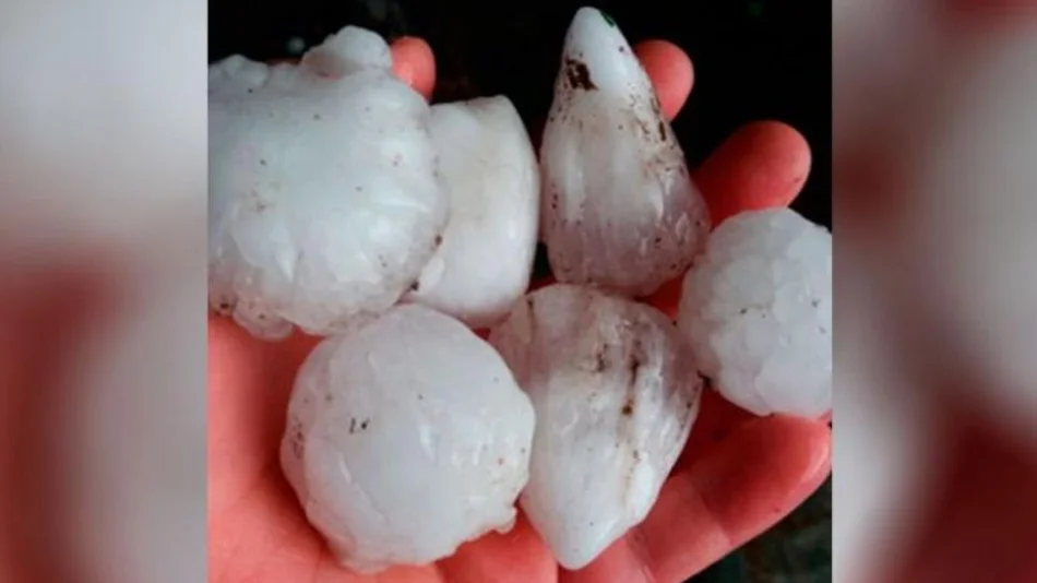 VIDEO. Tormenta y granizo en Río Cuarto: sigue el alerta en Córdoba 