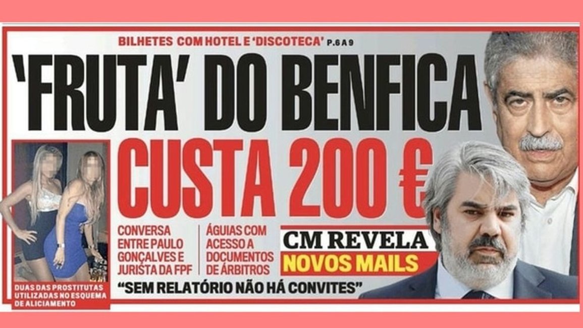 Escándalo a la portuguesa: el Benfica ofrecía prostitutas a los árbitros