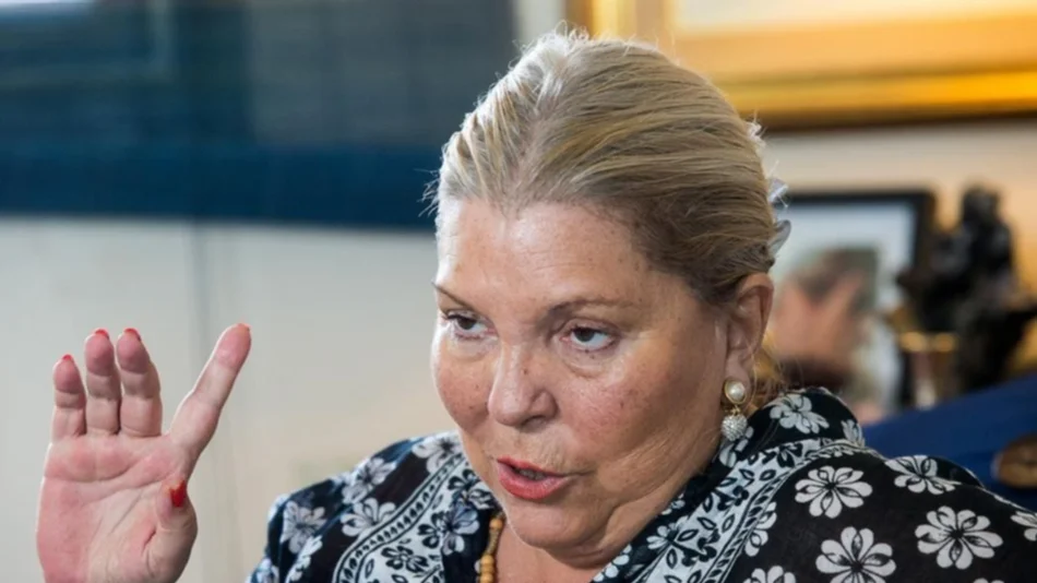 Carrió: “Va a haber huelgas, porque Moyano está a punto de ir preso” 