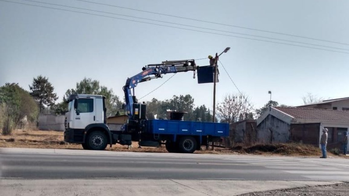 Millonaria inversión en iluminación pública para La Silleta