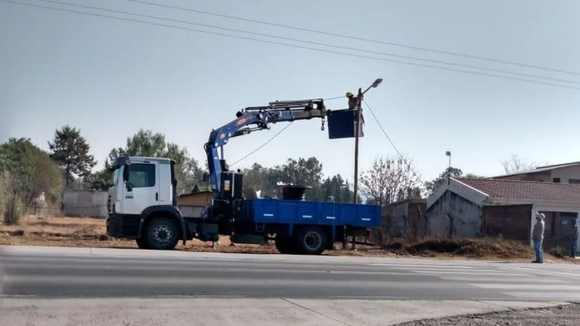 Millonaria inversión en iluminación pública para La Silleta