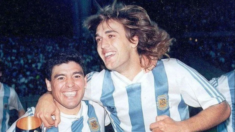 Batistuta, por el momento, descartó acompañar a Maradona
