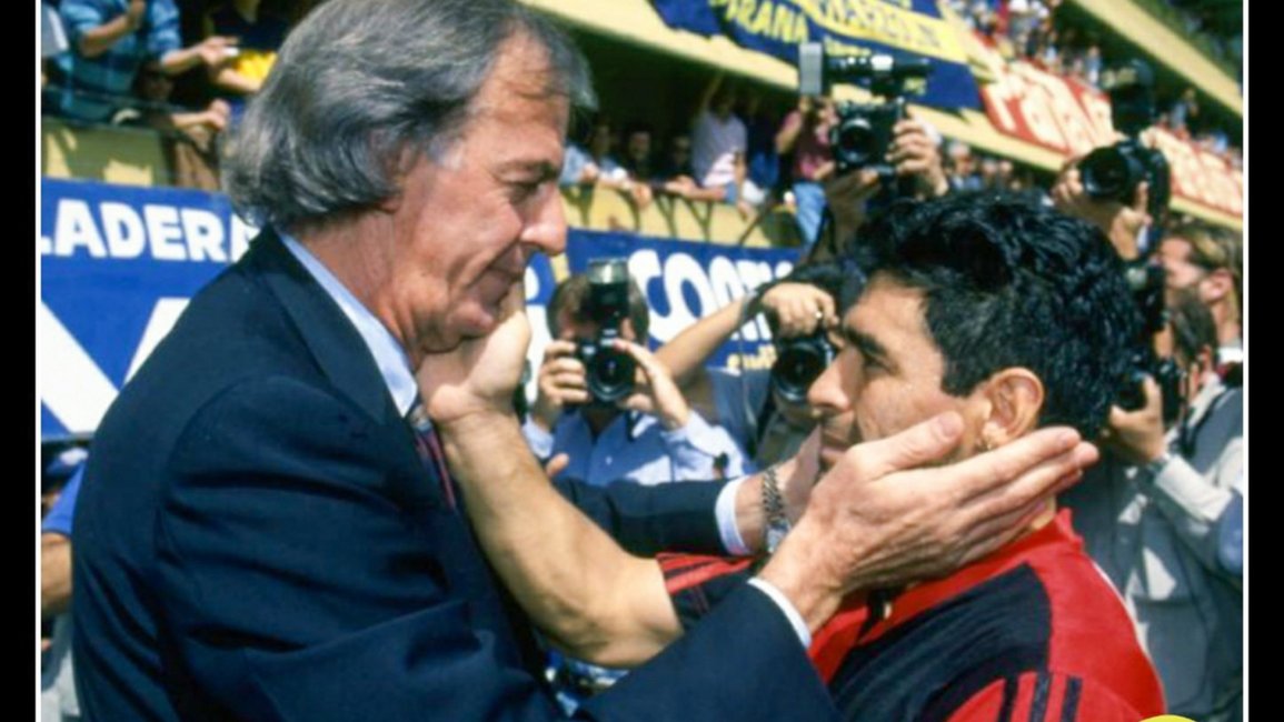 Menotti: "Me hace muy felíz ver a Diego" como DT