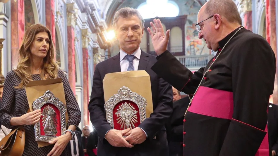 Macri dijo que vino a Salta para "rezar como uno más por el futuro de todos los argentinos" 