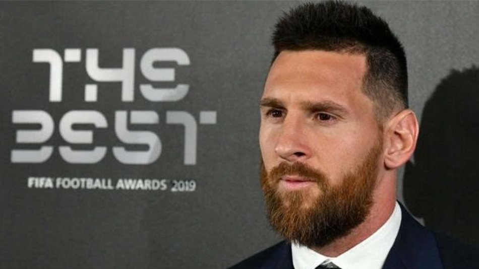 Por primera vez, Messi recibió el premio The Best al mejor jugador del año
