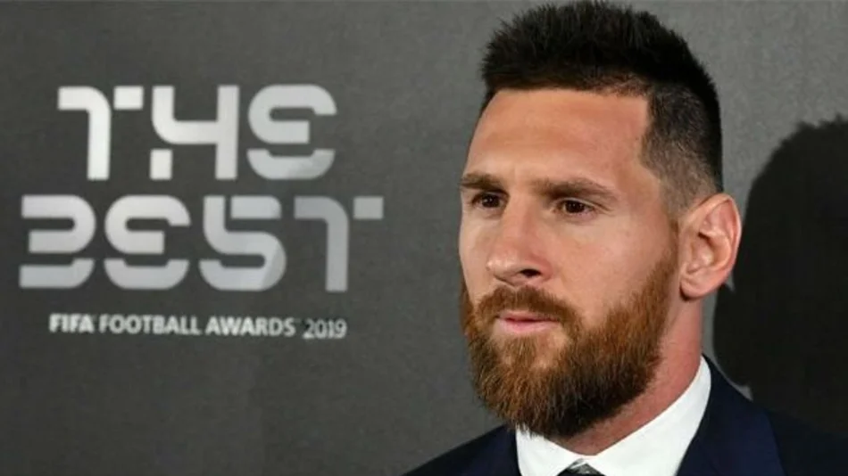 Por primera vez, Messi recibió el premio The Best al mejor jugador del año