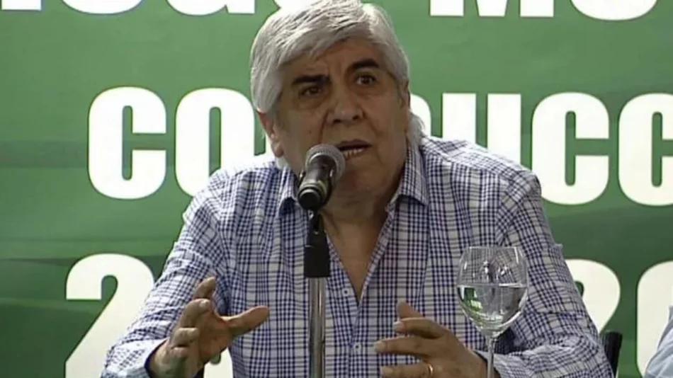Moyano asumió su noveno mandato en Camioneros y llamó a votar en contra de Macri