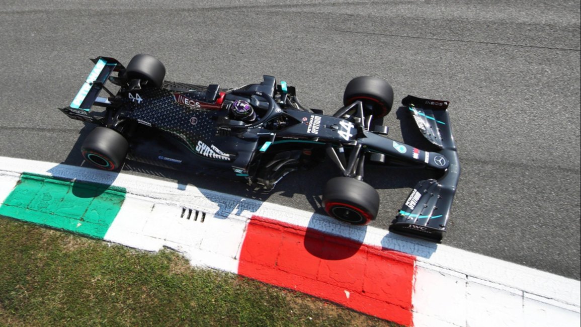 Hamilton va por más diferencia en Monza