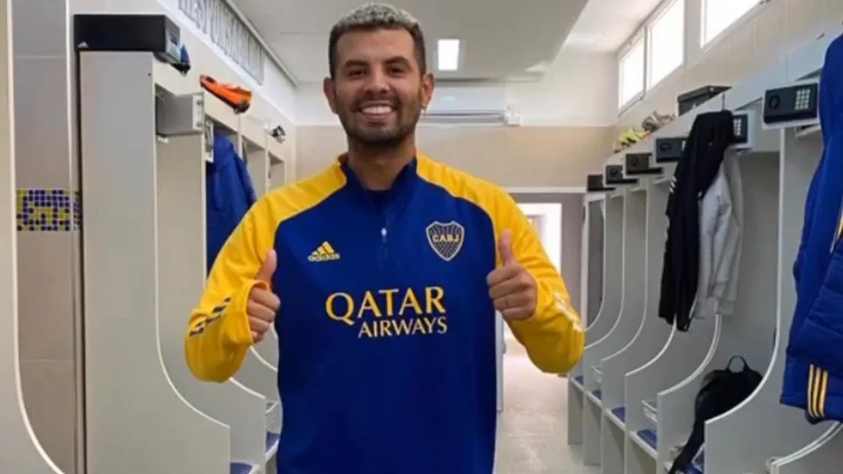 Cardona volvió a entrenar en el xeneize