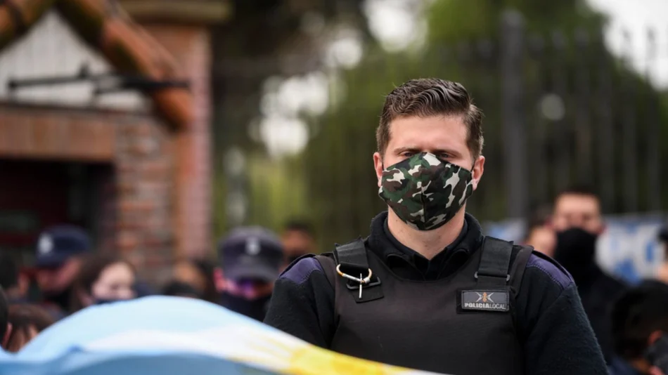 "Enorme preocupación" de los organismos de derechos humanos ante las protestas policiales