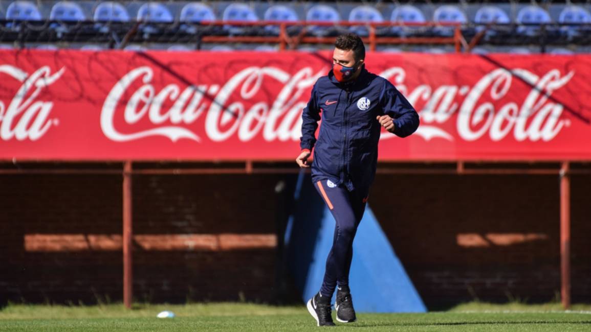 Ángel Romero, marginado de la práctica de fútbol en San Lorenzo