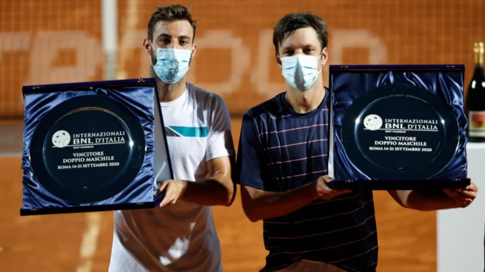 Zeballos se consagró campeón en dobles en Roma