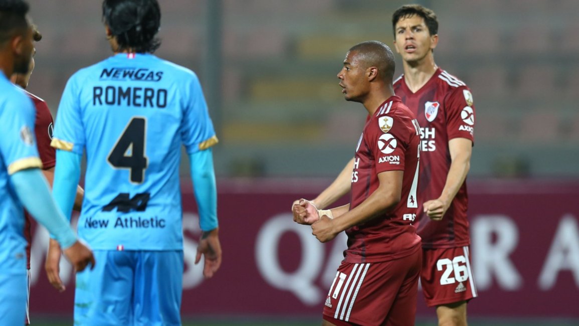 Contundente: River goleó a Binacional de Perú por 6 a 0 y se acerca a los octavos de final 