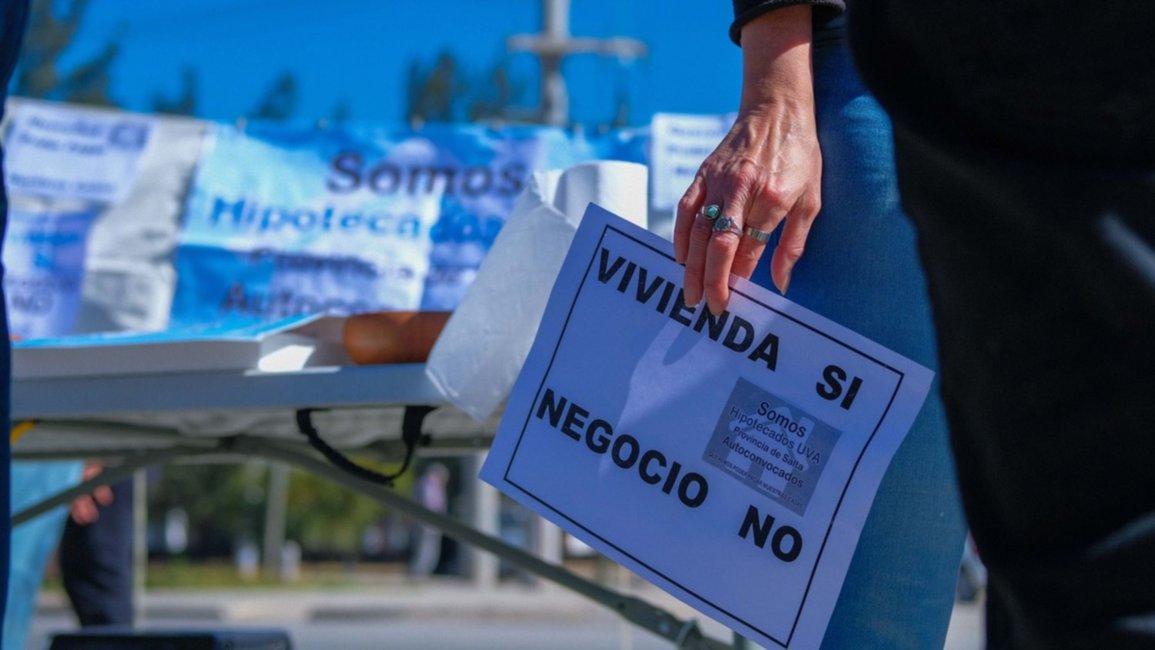 Créditos UVA: salteños piden al Gobierno nacional establecer una hipoteca pagable