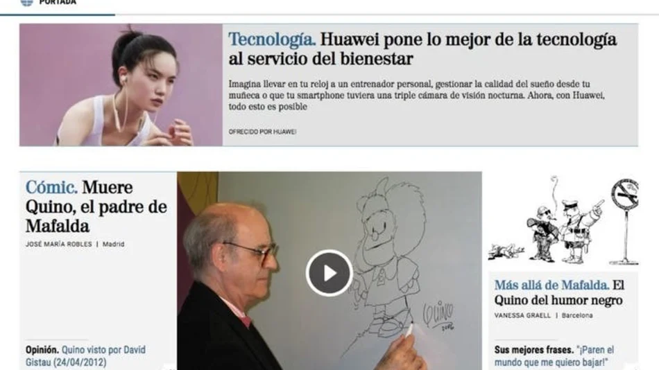 El mundo despide a su querido dibujante