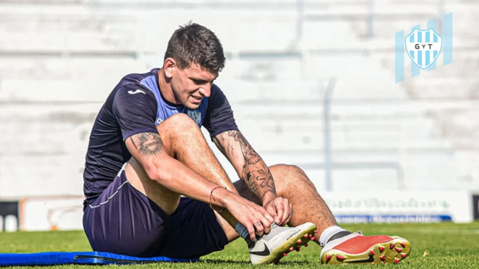 Guido Milán, la gran duda en Gimnasia para recibir a Douglas Haig