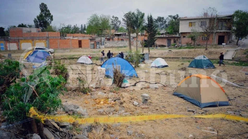 VIDEO. Toma ilegal de terrenos en barrio Puerto Argentino