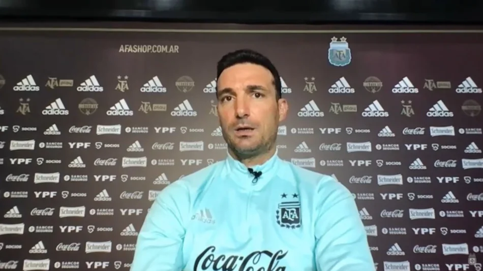 “Liberé a los jugadores de la Premier porque estaban agobiados”, dijo Scaloni