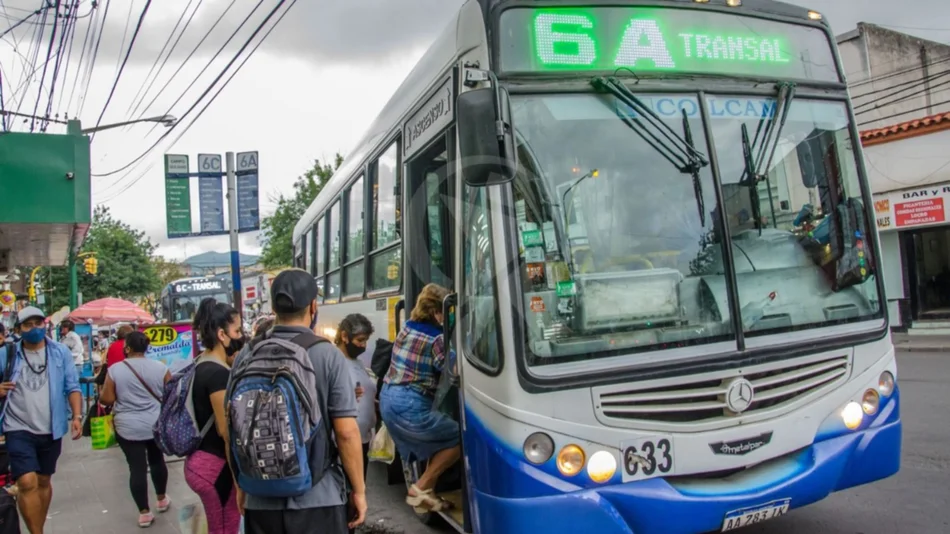 Paradas de colectivos para el 15 de septiembre