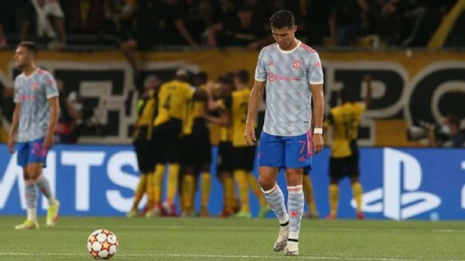CR7 marcó pero no alcanzó y Manchester United perdió en Suiza