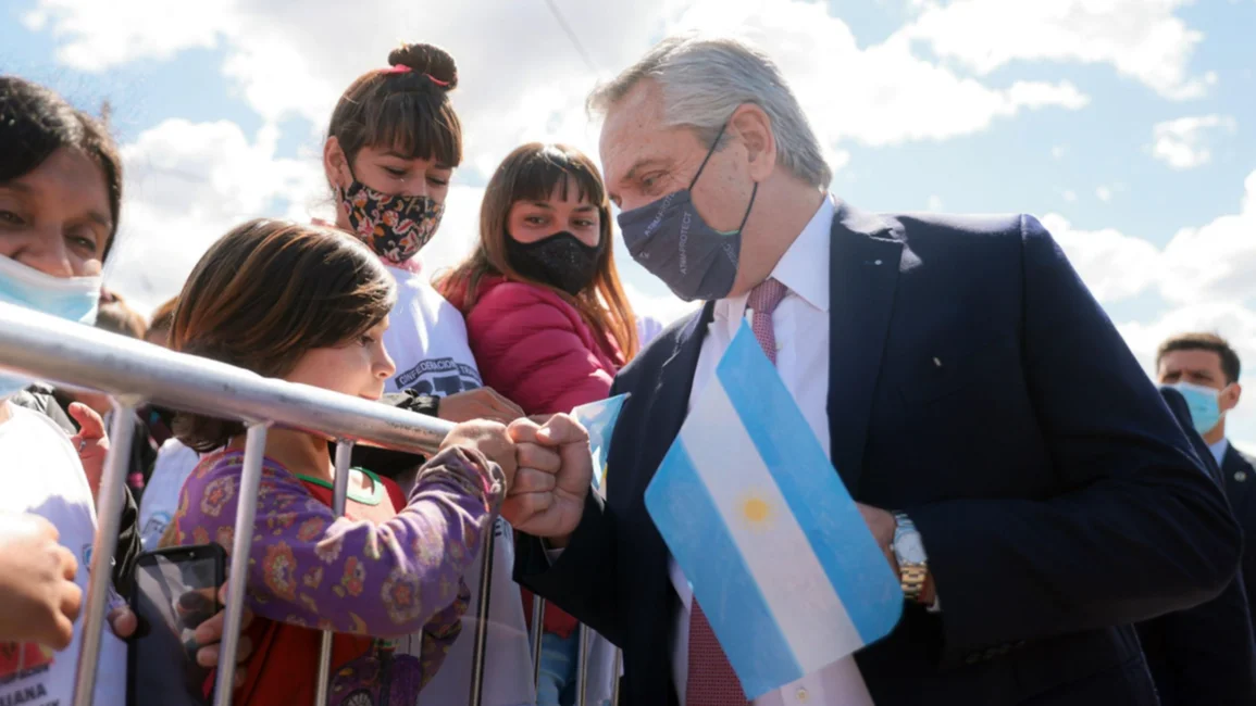 Chubut, el primer  paso de Alberto en el  rearmado federal