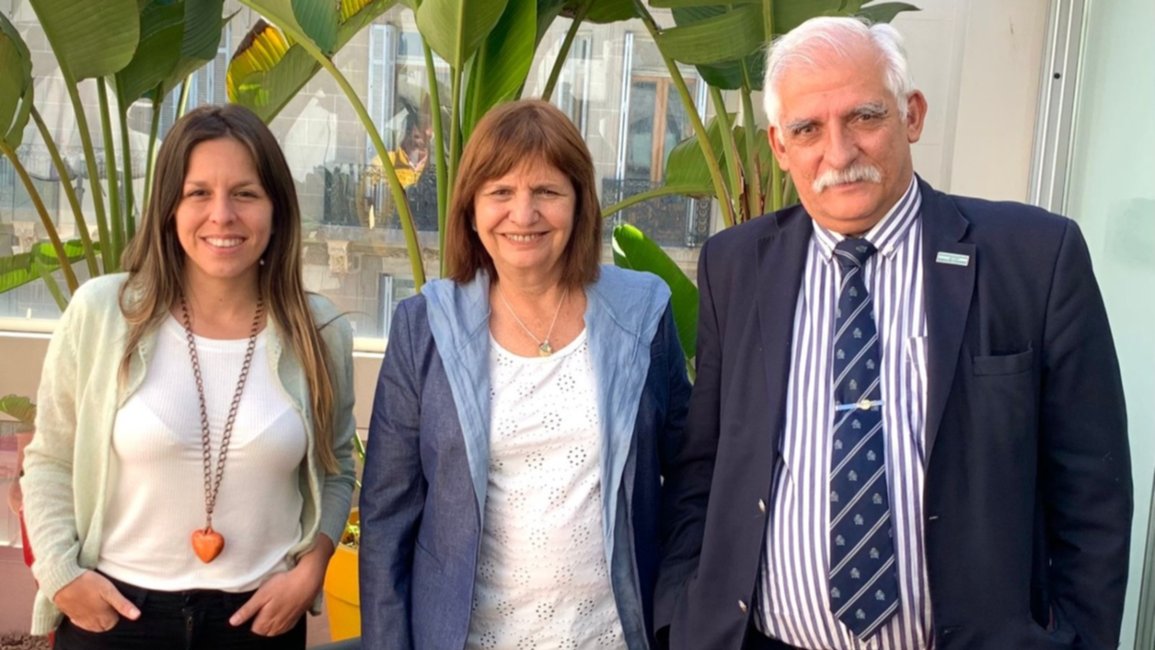Carlos Zapata e Inés Liendo se reunieron con Patricia Bullrich