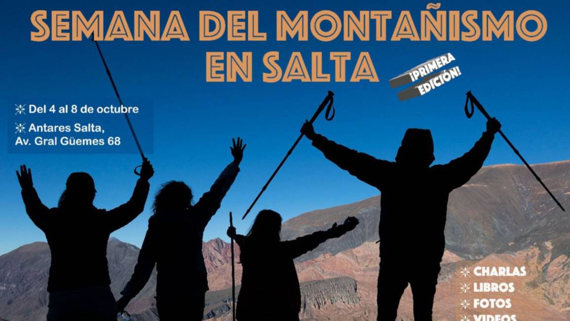 Gran expectativa por la primera Semana del Montañismo en Salta