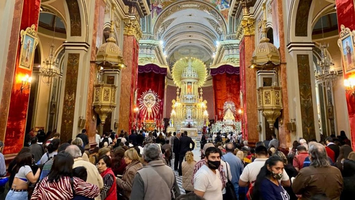 Se deben tomar recaudos para evitar contagios de COVID-19 durante los cultos del Milagro