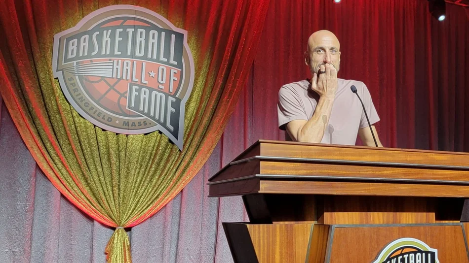 Manu Ginóbili ingresa al Salón de la Fama de la NBA