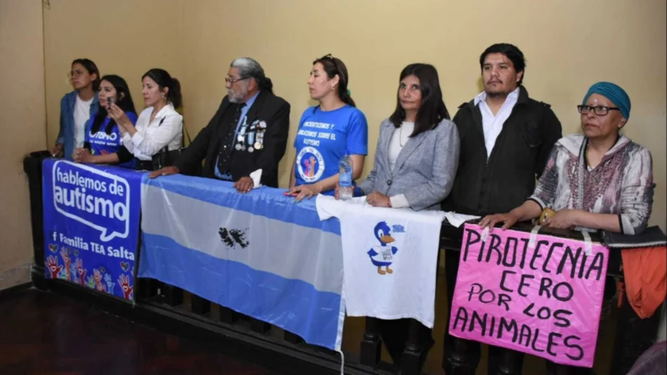 En Salta ya no se podrá uti­lizar la pirotecnia ruidosa