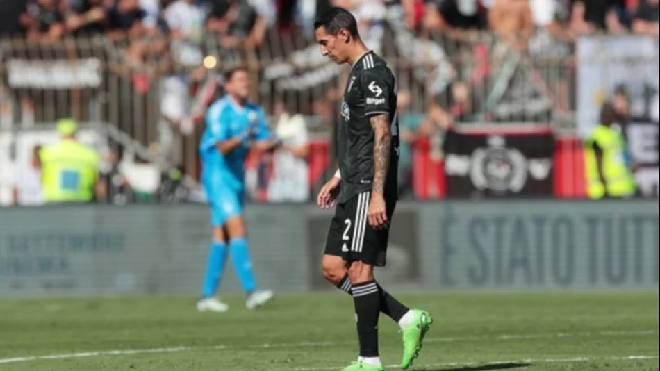  Di María podría perderse tres partidos en la Juventus