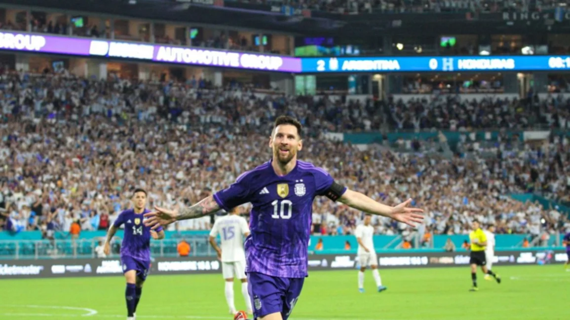 VIDEOS. ¡Goleada de la Selección! Argentina derrotó a Honduras con dos goles de Messi y uno de Lautaro