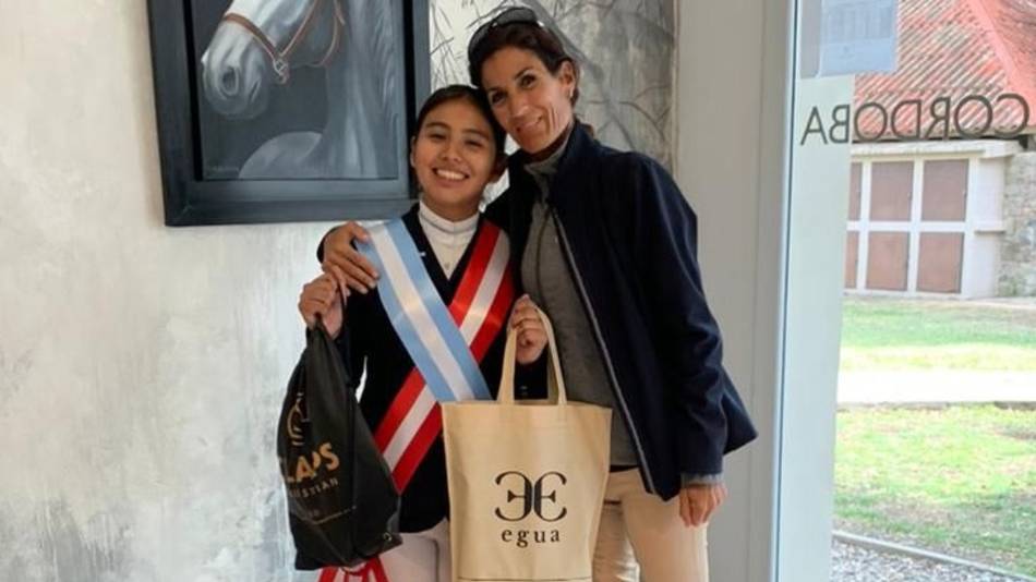 Salteña campeona de hipismo en Córdoba