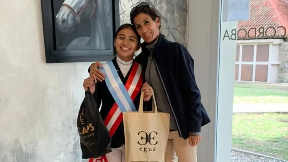 Salteña campeona de hipismo en Córdoba
