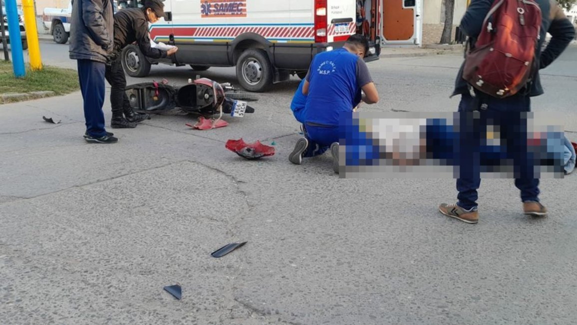Trágico siniestro vial en Orán: chocó a una motociclista  y se dio a la fuga 