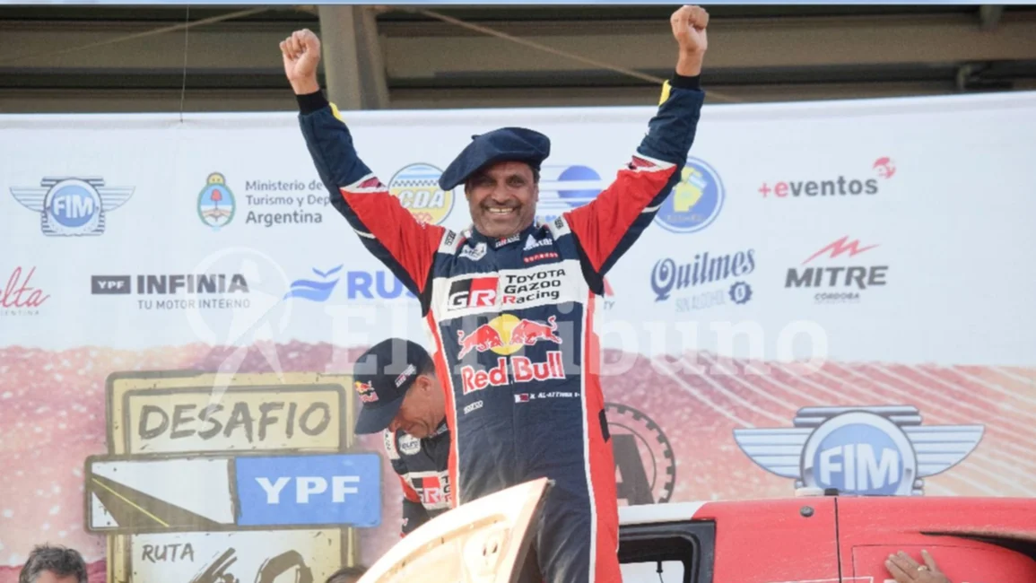 Al-Attiyah con El Tribuno: habló de Luciano Benavides, Olmedo y su alegría por volver al país