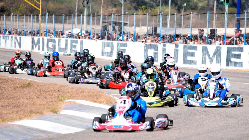 El karting vivió una fiesta en su regreso al Güemes