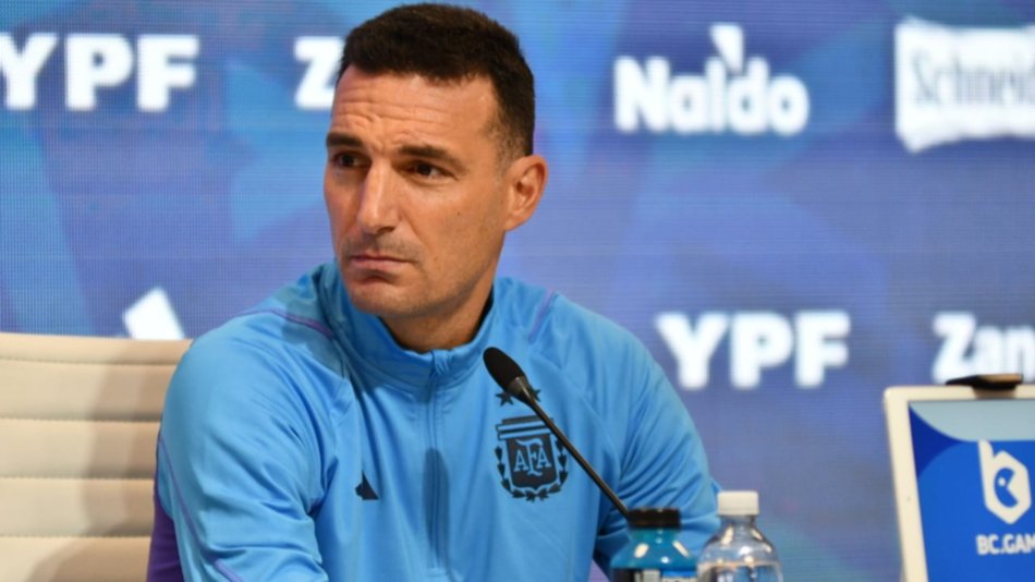 Scaloni: “Messi jugará todos los minutos que pueda en estos partidos”