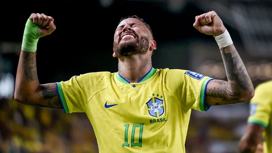 Brasil bailó "samba" ante una débil Bolivia y Neymar ya es más que Pelé
