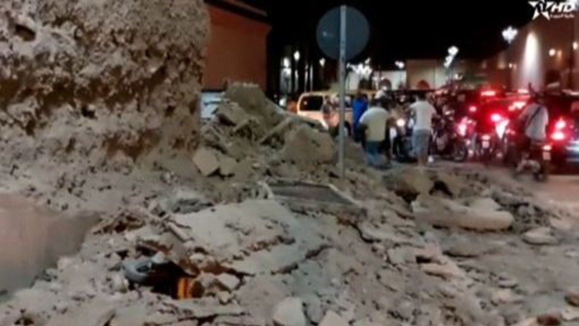 Son más de 1.000 muertos por el fuerte sismo que sacudió a Marruecos