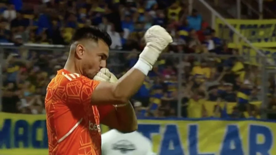 Con un equipo mixto, Boca sufrió pero venció a Almagro por penales