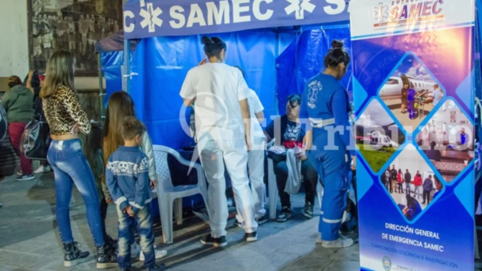 Asi será el gigantesco operativo sanitario del Samec para el Triduo del Milagro