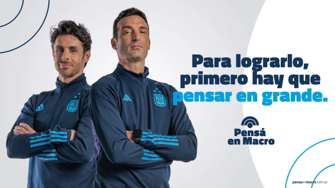 Banco Macro y Scaloni te invitan a “Pensar en grande, pensar en Macro” 