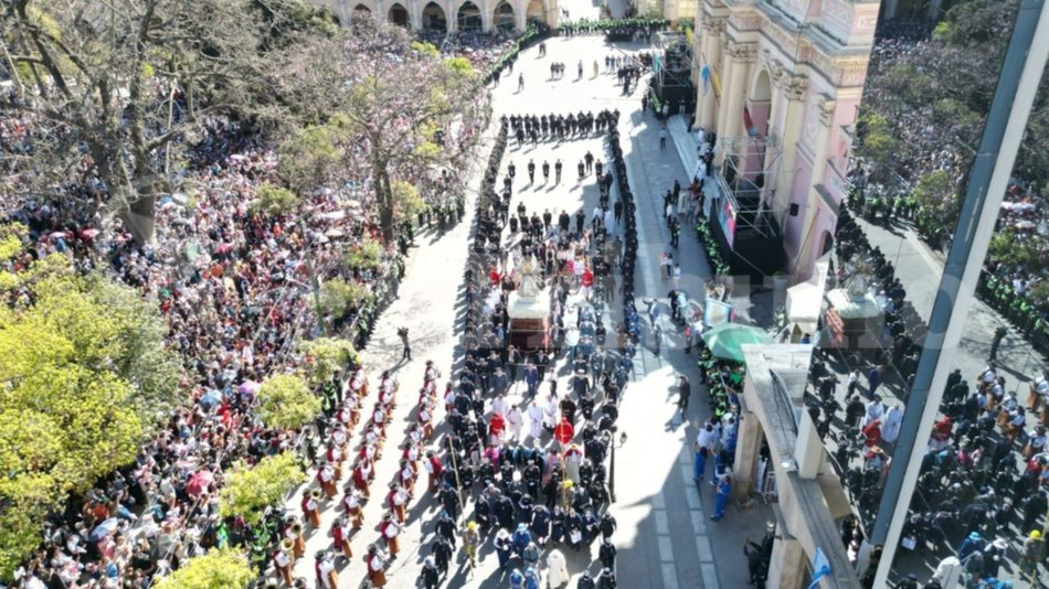 Milagro 2023 Salta.  Así se vivió la fiesta del Milagro: imágenes desde el aire  
