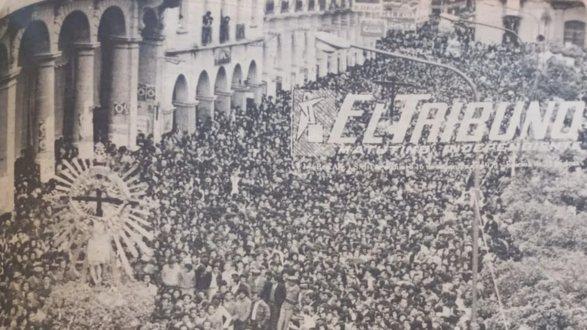 Pánico en la procesión del Milagro del año 1973