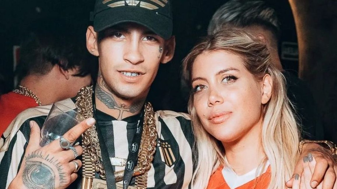 La reacción de Wanda Nara luego que L-Gante confirmó que tuvieron un romance