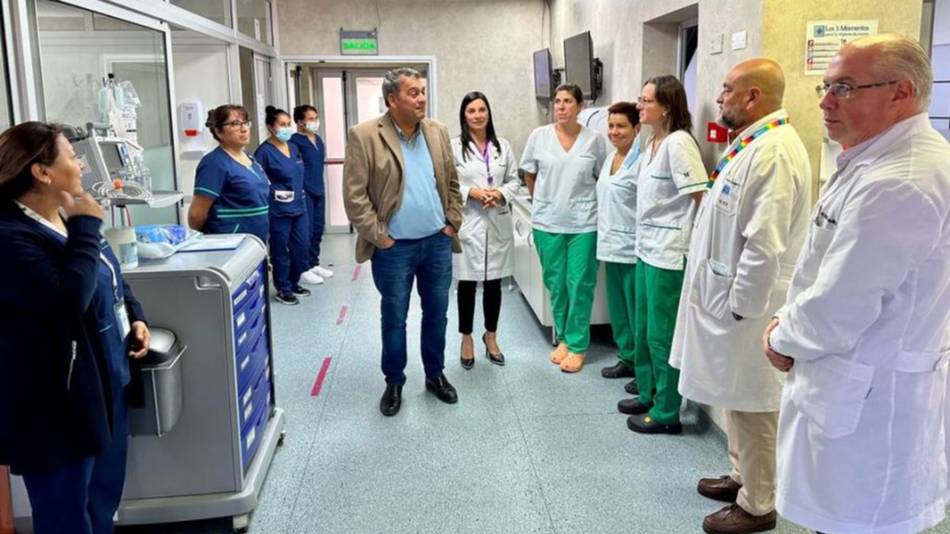 Salud: Mangione supervisó el funcionamiento de los servicios en el Oñativia