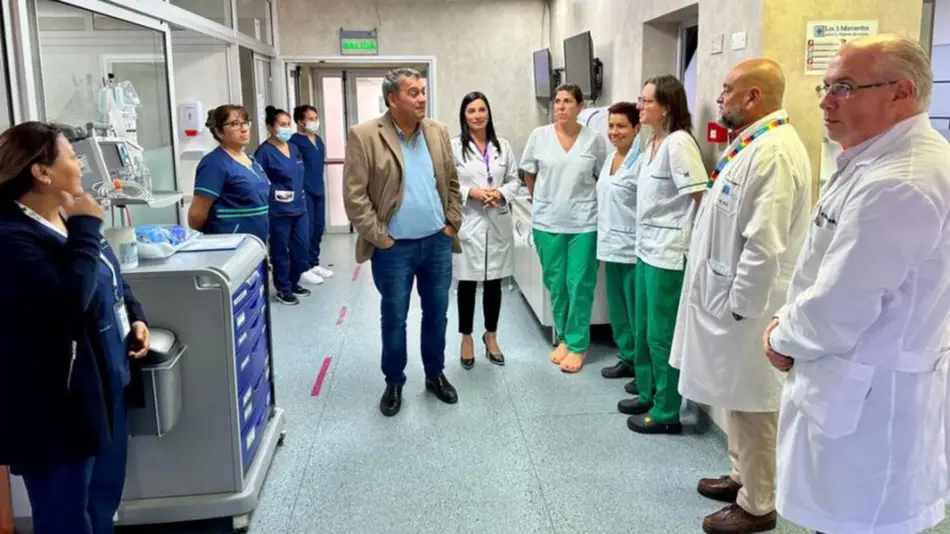 Salud: Mangione supervisó el funcionamiento de los servicios en el Oñativia