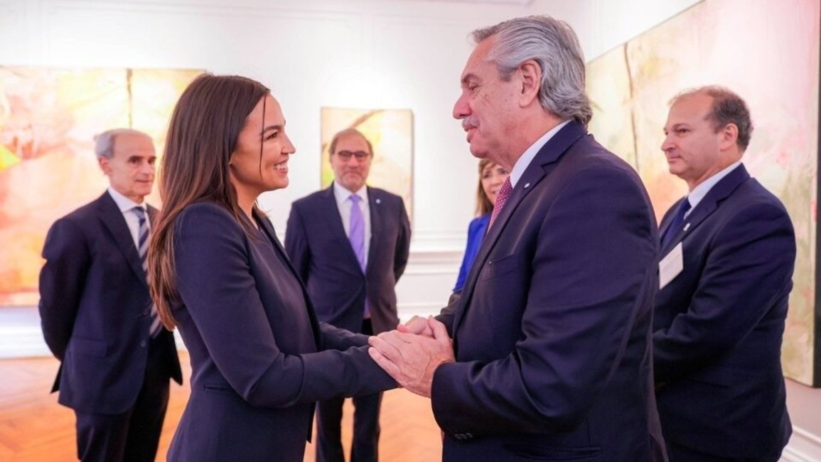 Alberto Fernández se reunió con la diputada que expuso sobornos de fondos buitre a la Corte Suprema 