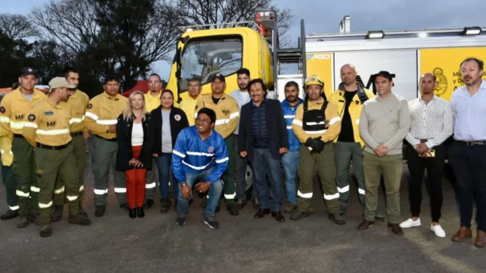El gobierno invirtió más de $250 millones en equipamiento para combatir incendios  
